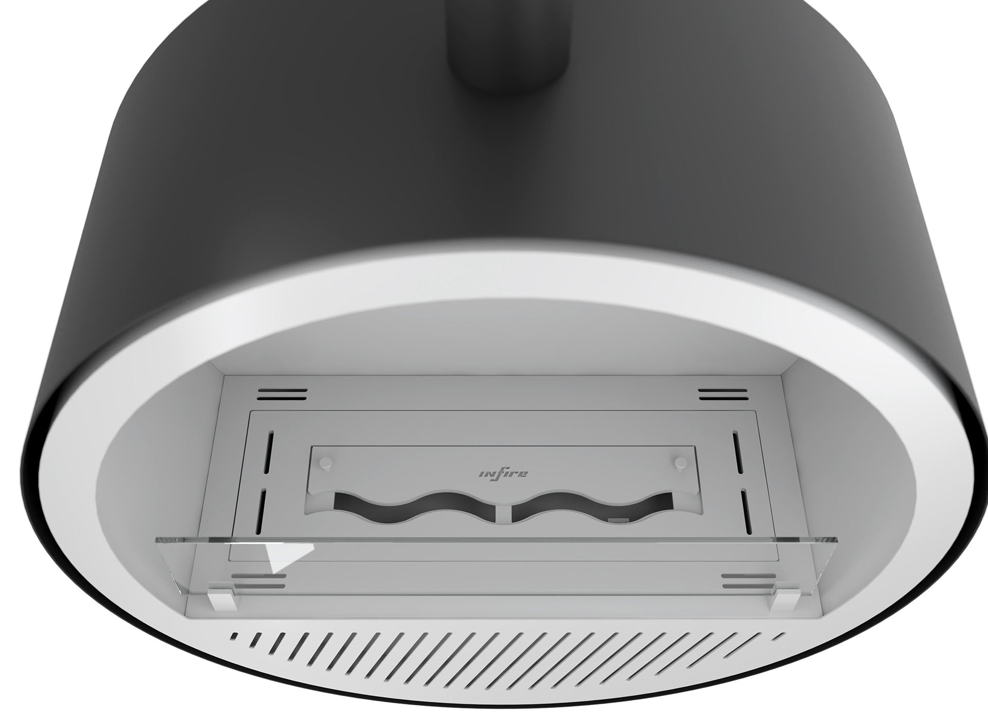 Biokamīns Incyrc Slim 72/30/220 cm melns - N1 Home