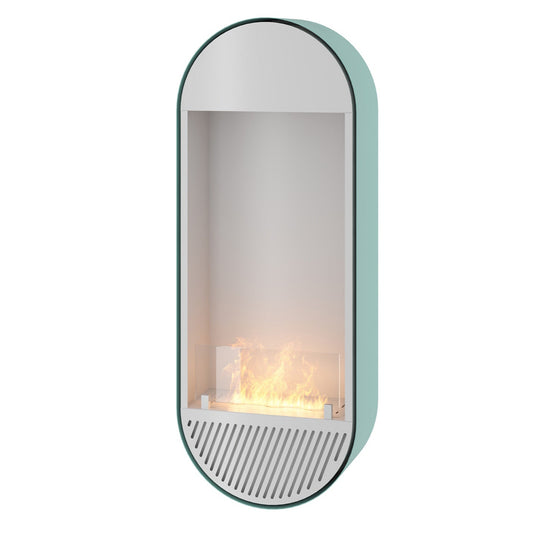 Biokamīns Incyrc Vert 130/50/25 cm gaiši zils - N1 Home