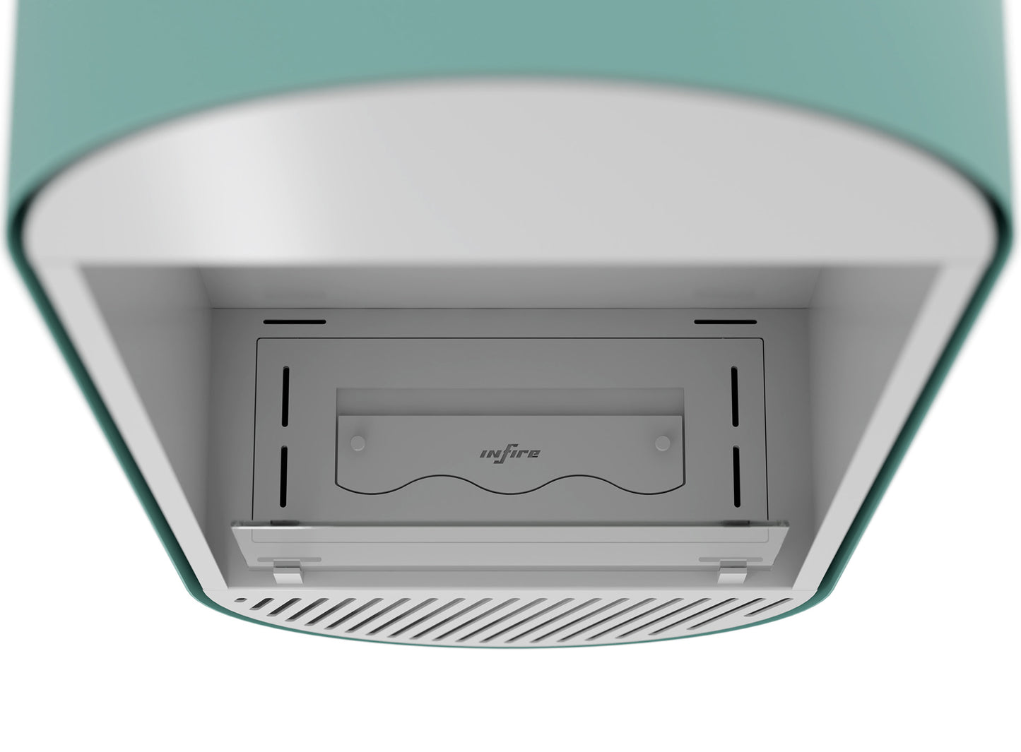 Biokamīns Incyrc Vert 130/50/25 cm gaiši zils - N1 Home