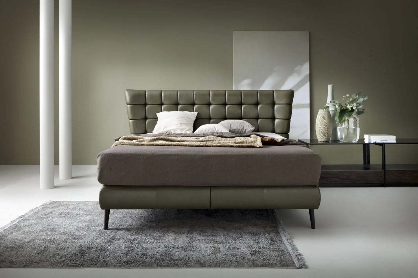 Gulta Infero adā 140/160/180 x 200 cm toffe - N1 Home