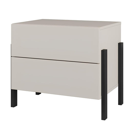 Naktsskapitis Jukka (2) 59/59/40 cm kašmirs - N1 Home