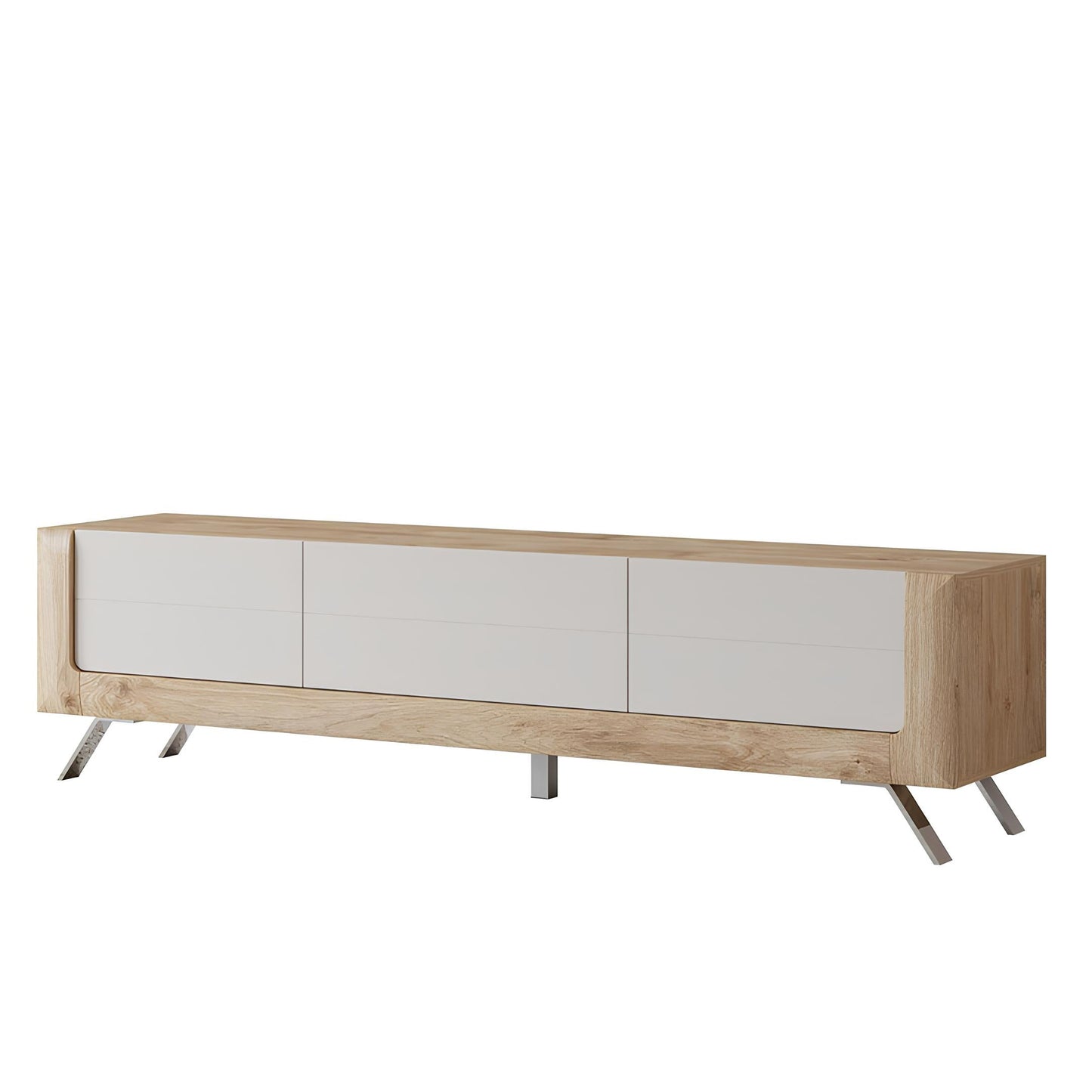 TV skapis Kavasari 199/48/52 cm Hamilton ozols/kašmirs