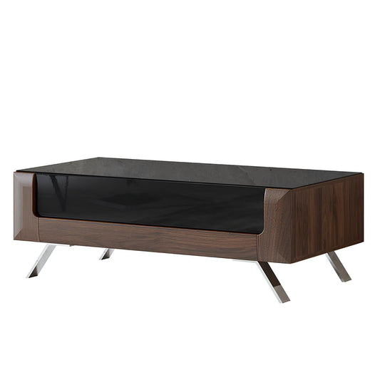 Kafijas galds Kavasari 110/45/65 cm Kolumbijas valrieksts/melns - N1 Home