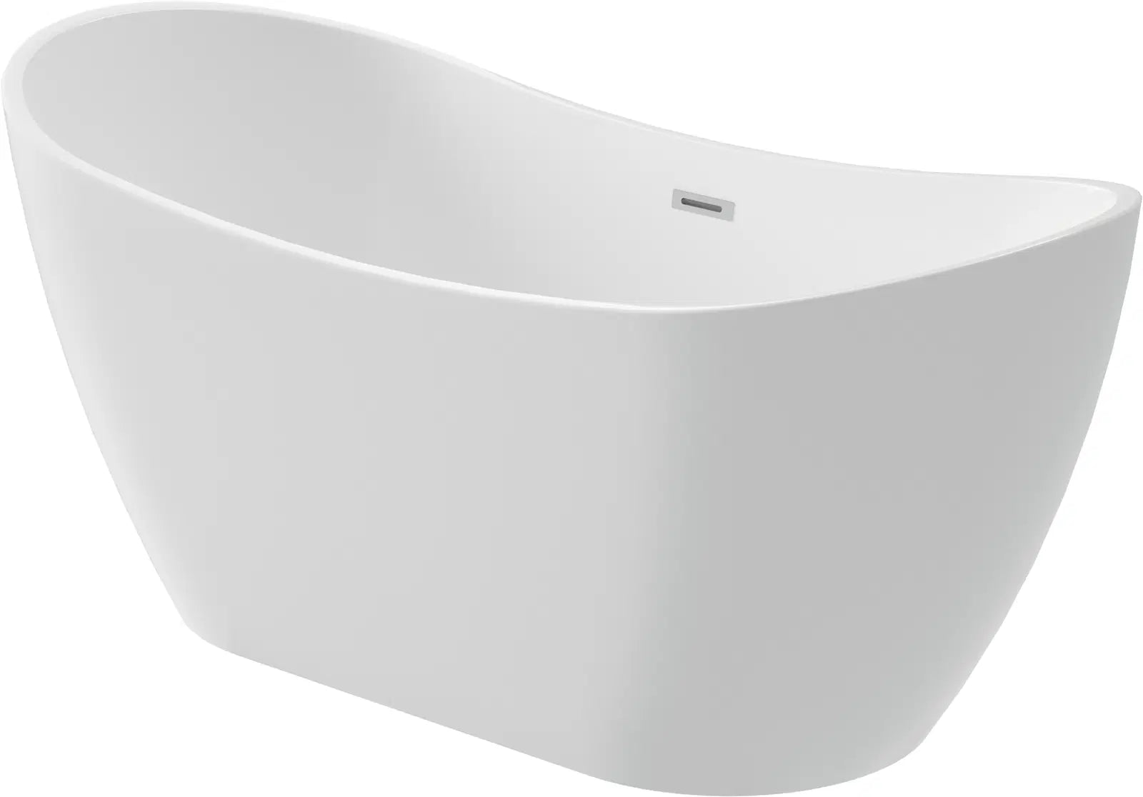 Akrila vanna Arni, brīvi stāvoša, ovāla - 160 cm,balts - N1 Home