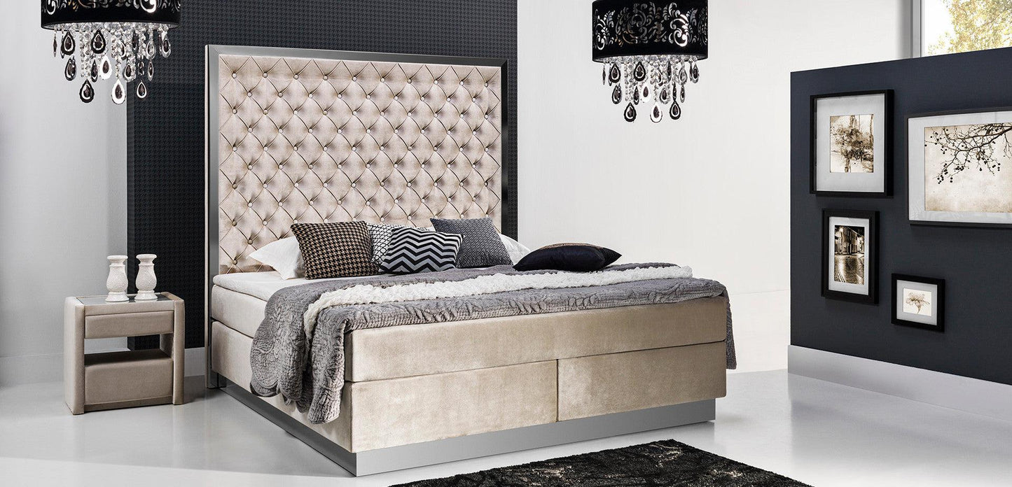 Gulta AHA 140/160/180/200 x 200 cm hroms - N1 Home