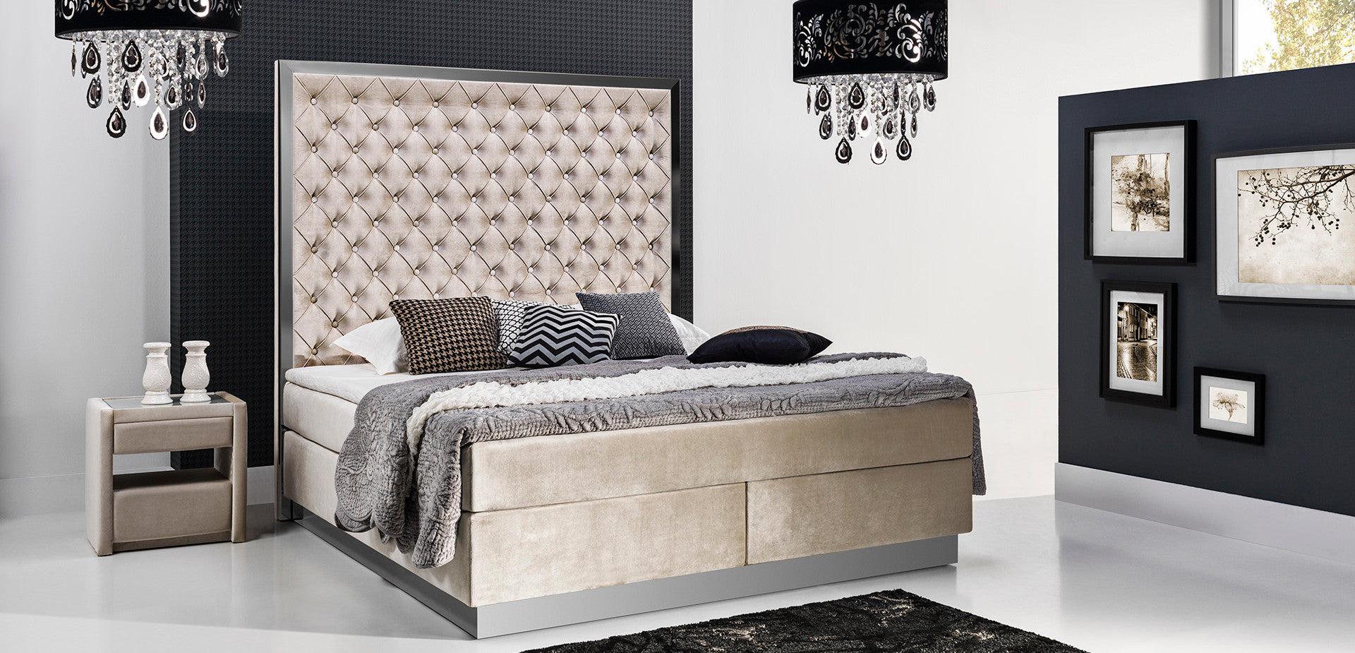 Gulta AHA 140/160/180/200 x 200 cm hroms - N1 Home