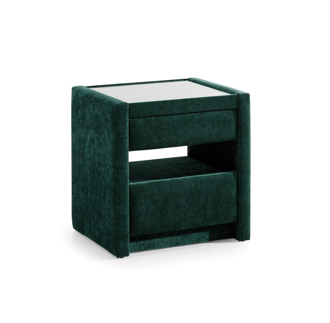 Naktsskapītis KD 51/51/40 cm zaļs - N1 Home