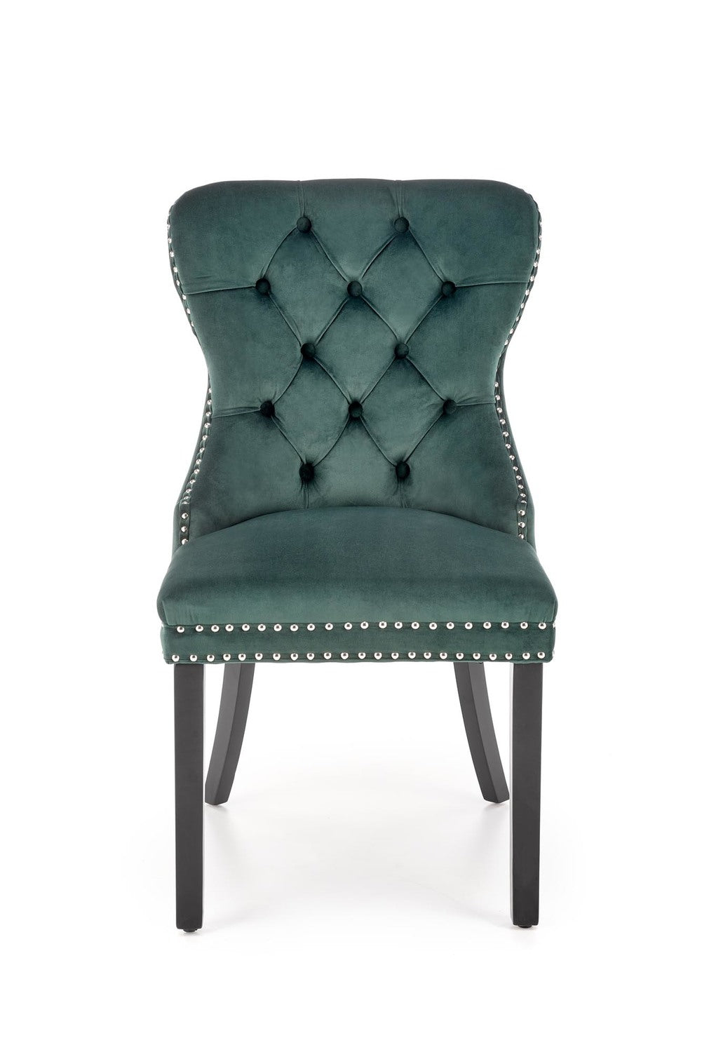 KR melns krēsls / krāns: tumši zaļs 54/60/100/53 cm