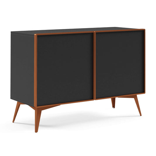 Kumode Maveja 110/42/77 cm melns/varš - N1 Home