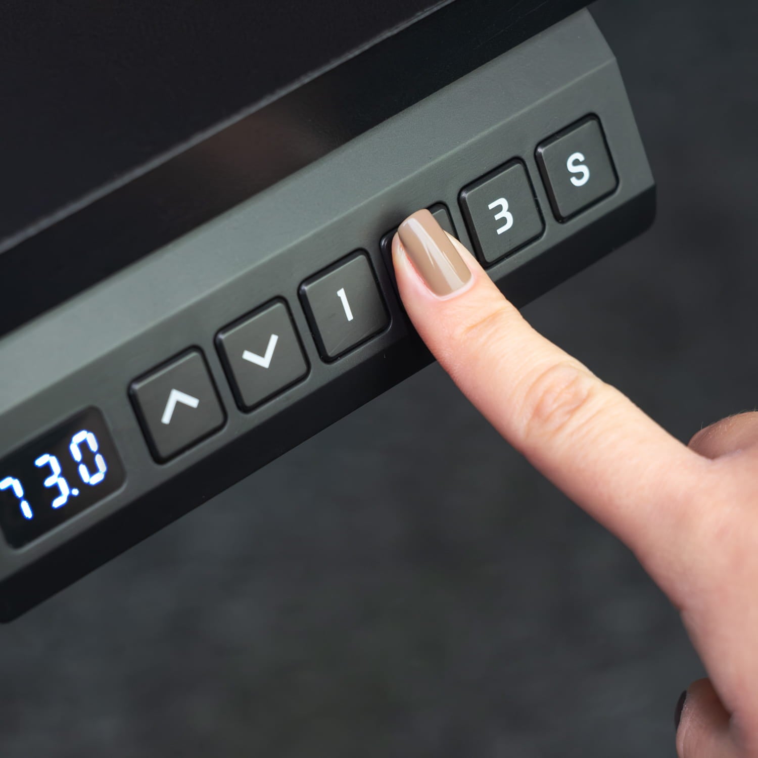 Biroja galds SysCon + 60/120 cm melns - N1 Home