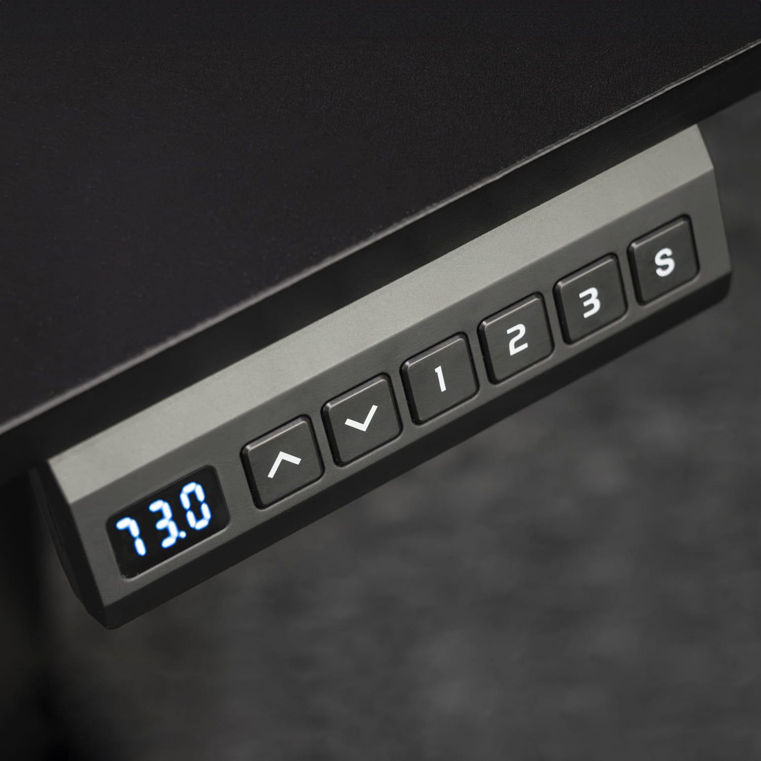 Biroja galds SysCon + 60/120 cm melns - N1 Home