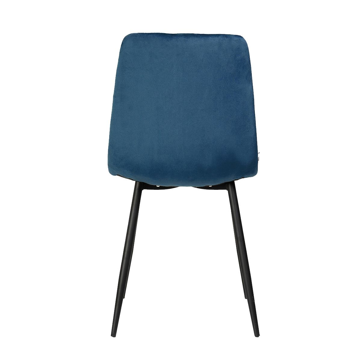 Krēsls GOYA velūrs tumši zils 44x54x88 cm
