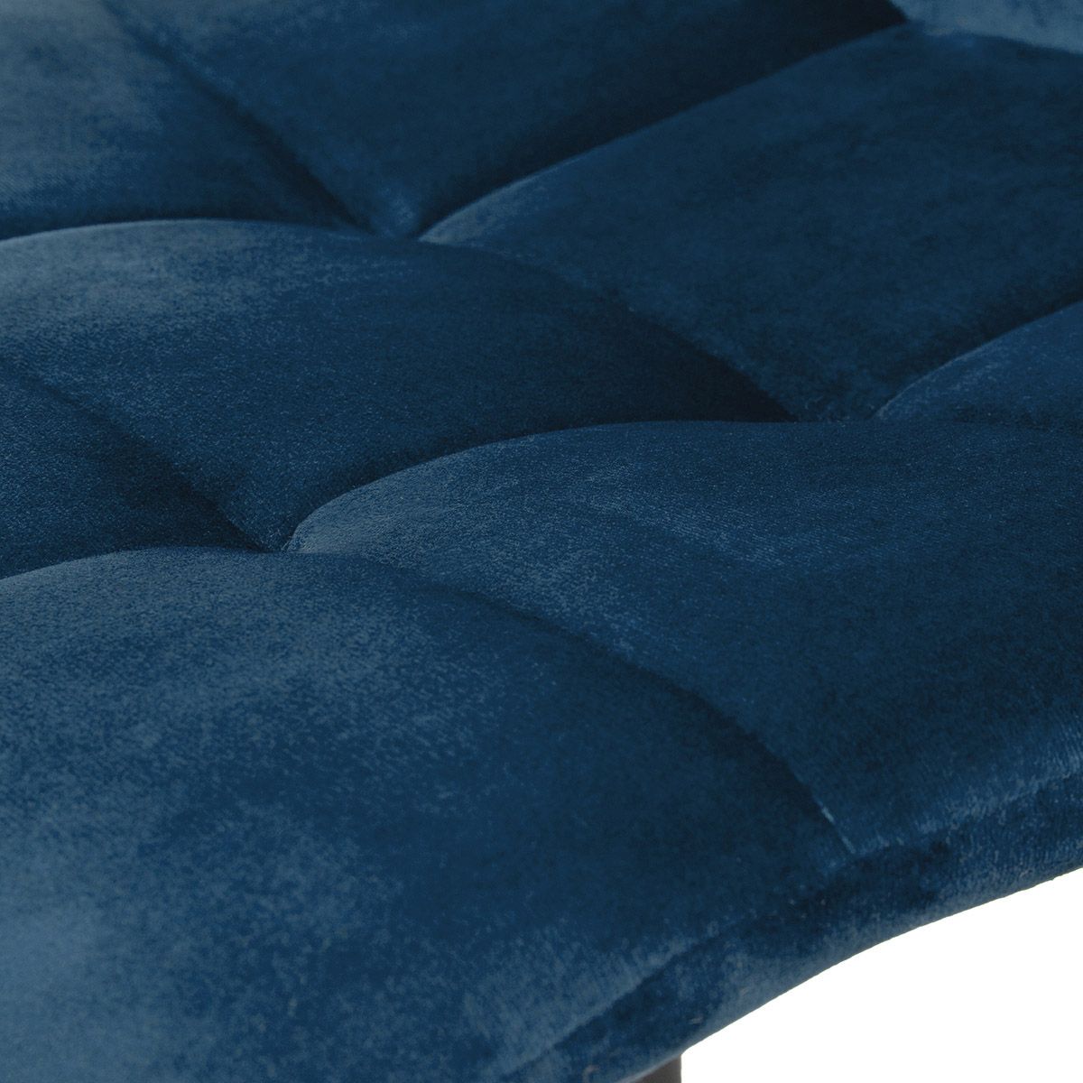 Krēsls GOYA velūrs tumši zils 44x54x88 cm