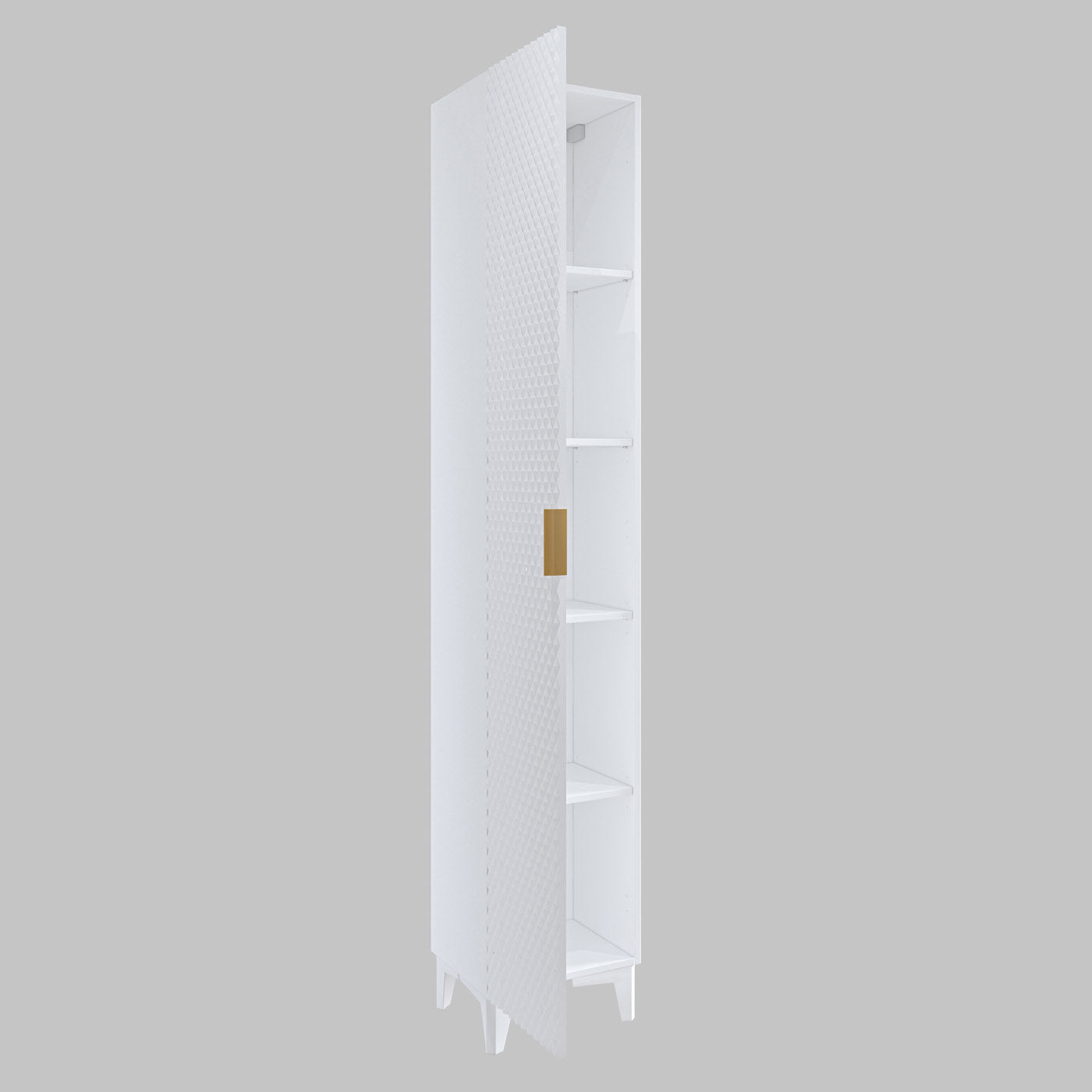 Skapis Lors 35/186/35 cm balts - N1 Home