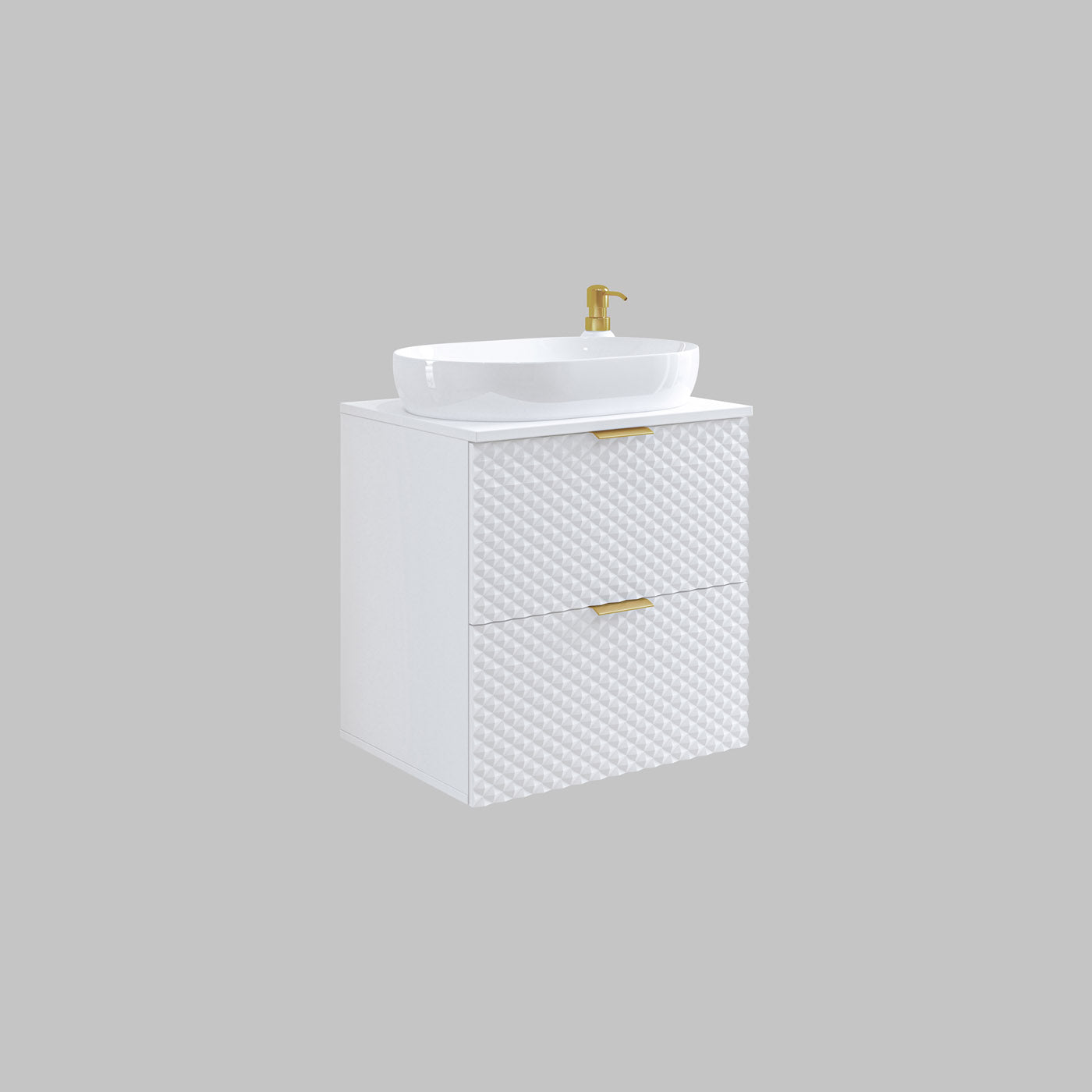 Skapis Lors 60/49/63 cm balts - N1 Home
