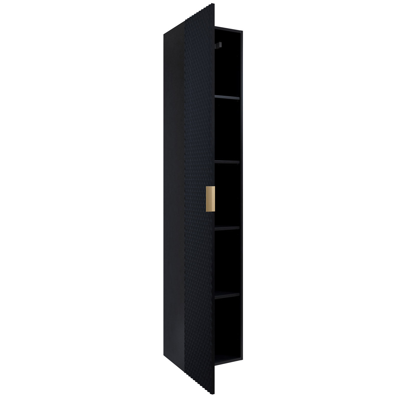 Skapis Lors 35/186/35 cm melns - N1 Home