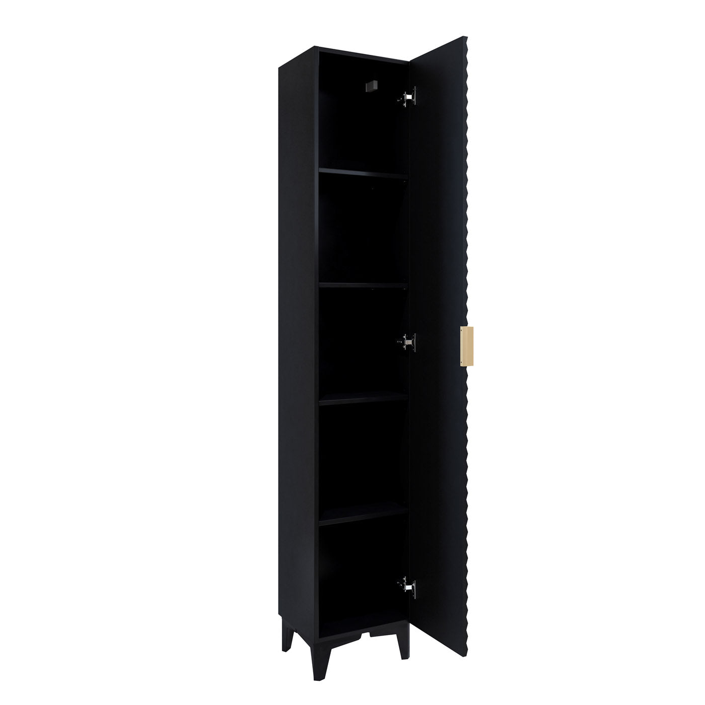 Skapis Lors 35/186/35 cm melns - N1 Home