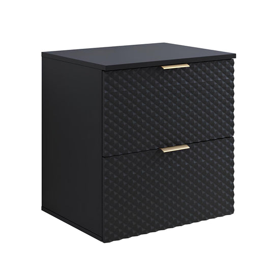 Skapis Lors 60/49/63 cm melns - N1 Home