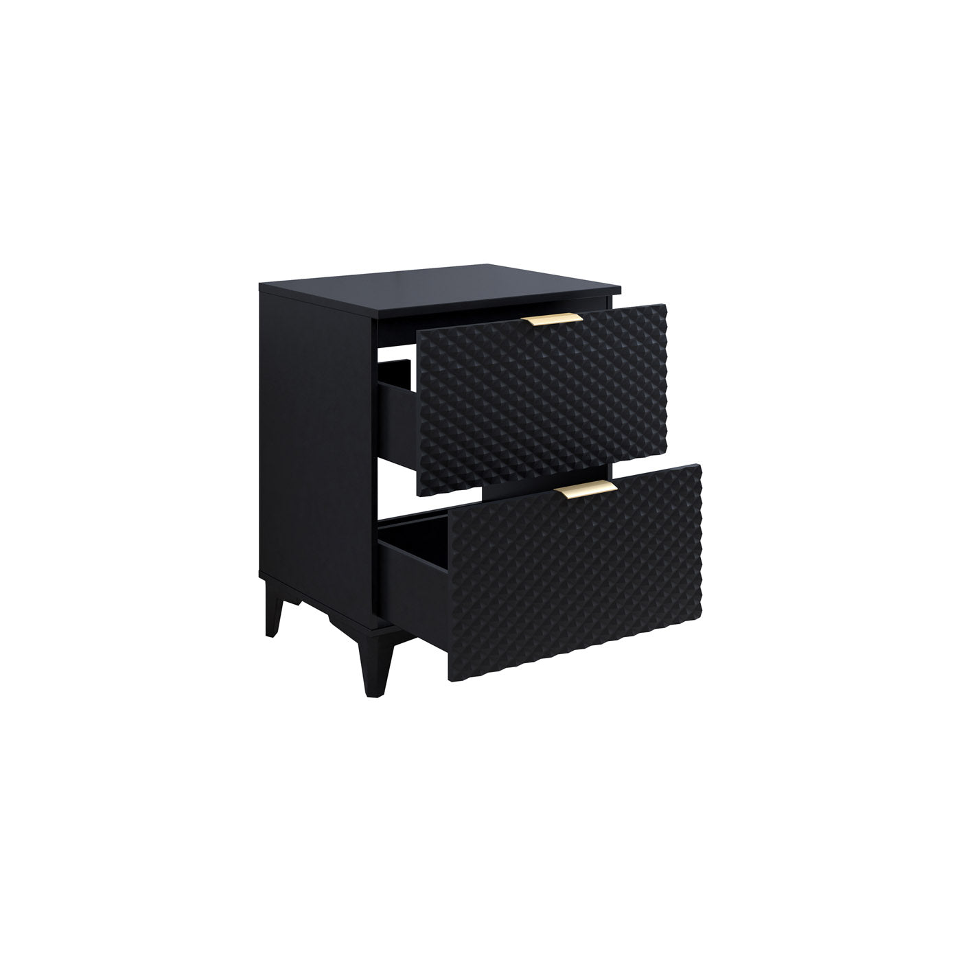 Skapis Lors 60/49/63 cm melns - N1 Home