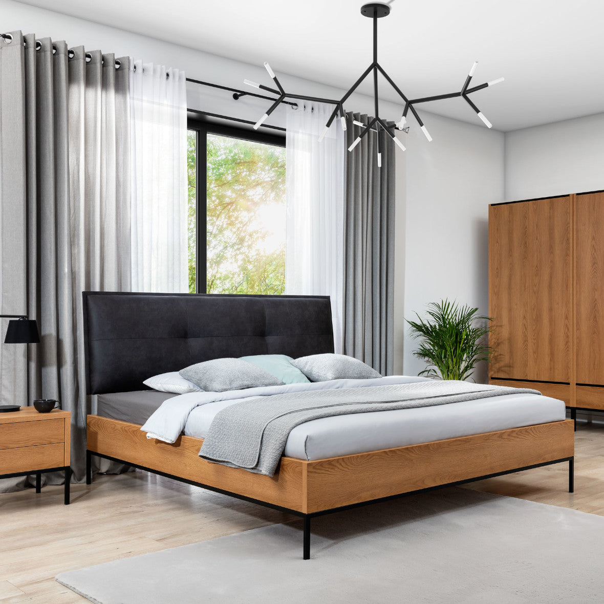 Gulta ar/bez konteineru IORE 140/160/180 x 200 cm - N1 Home