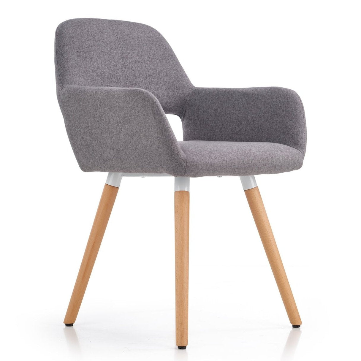 LK pelēks krēsls 56/56/80/48 cm