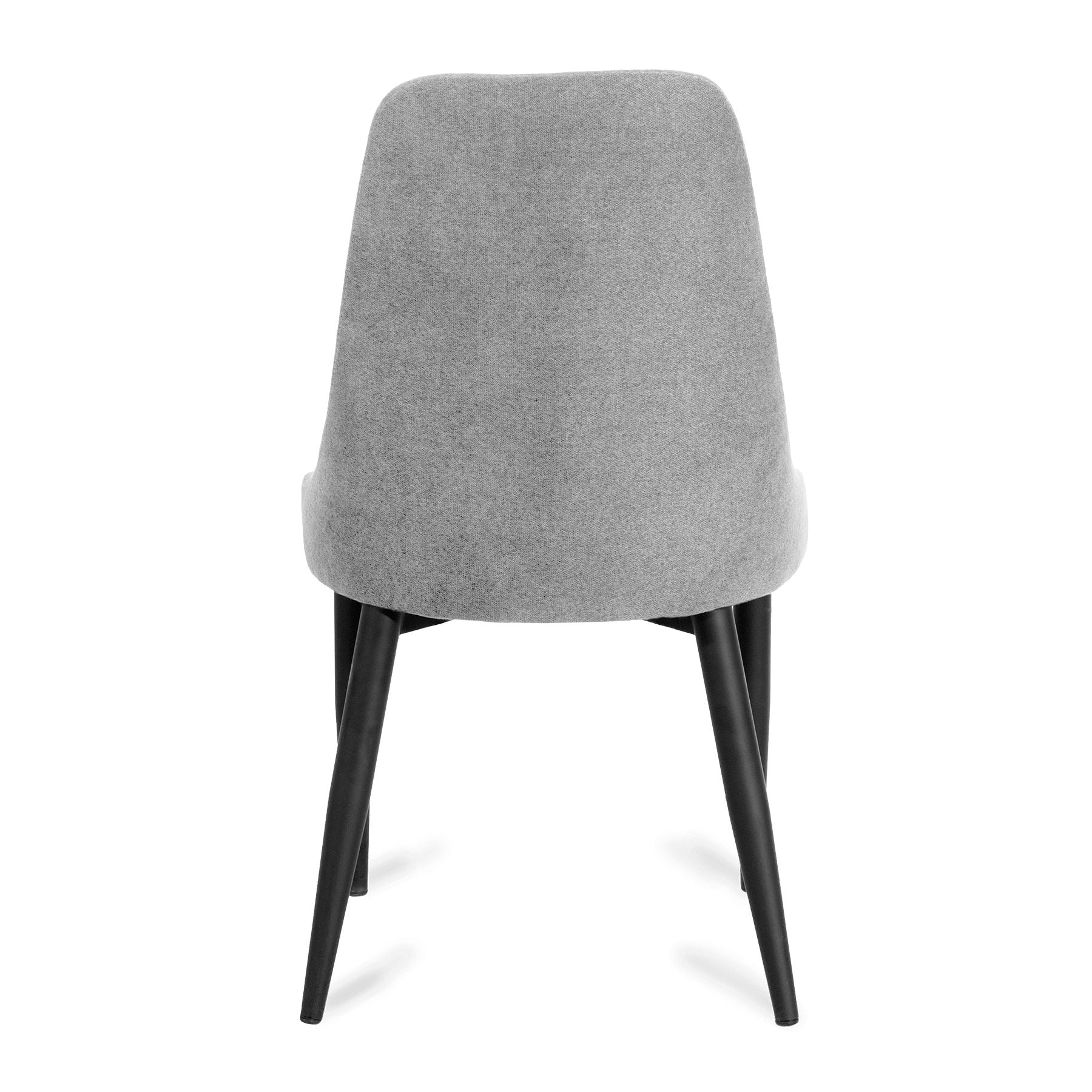 LOUIS krēsls gaiši pelēkā audumā 45x45x90 cm