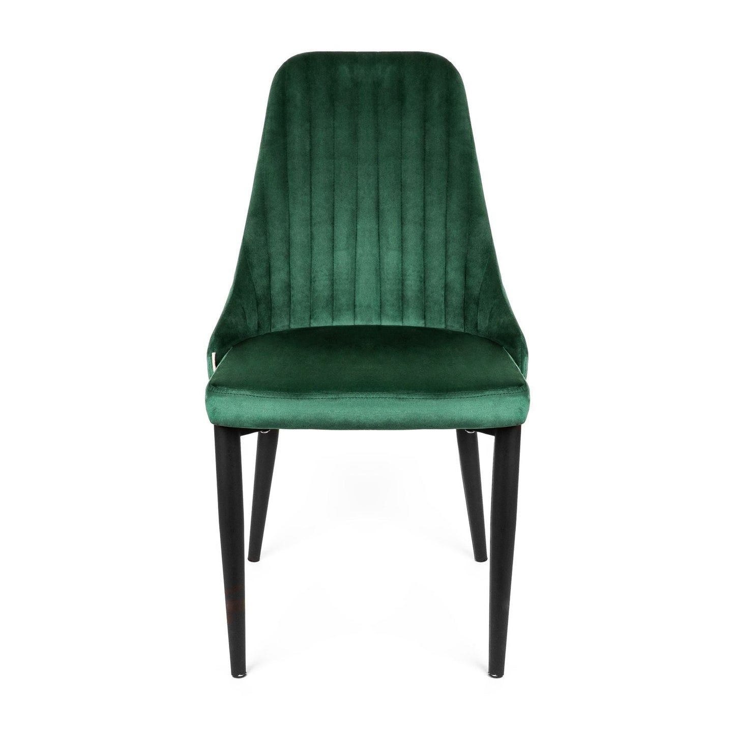 LOUIS zaļš samta krēsls 45x45x90 cm