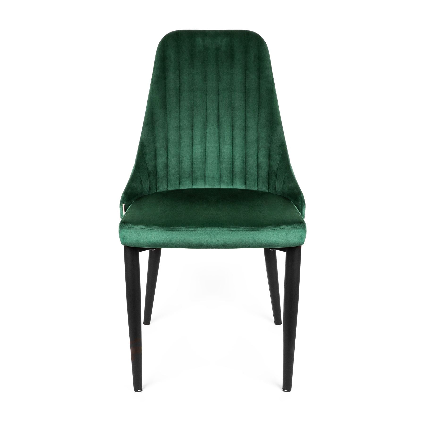 LOUIS zaļš samta krēsls 45x45x90 cm