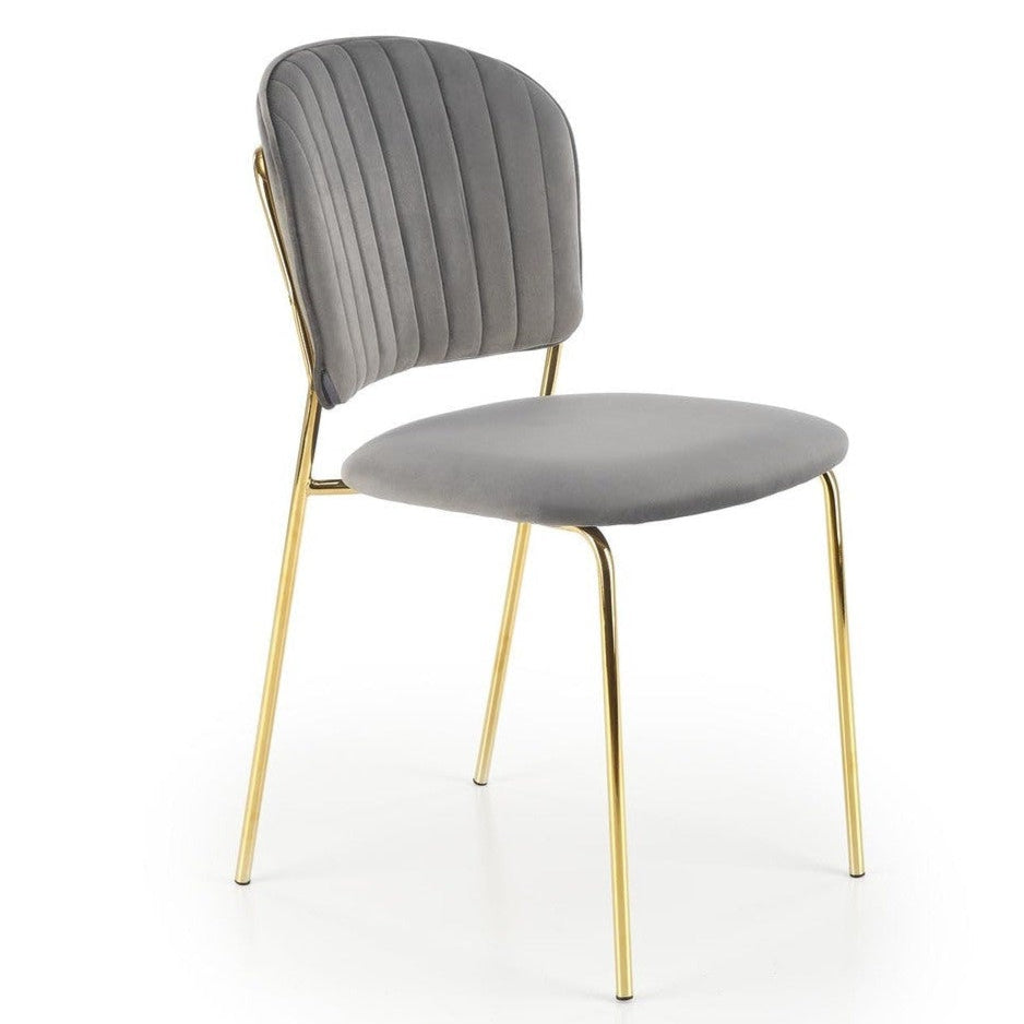 LP pelēks krēsls 47/56/85/49 cm