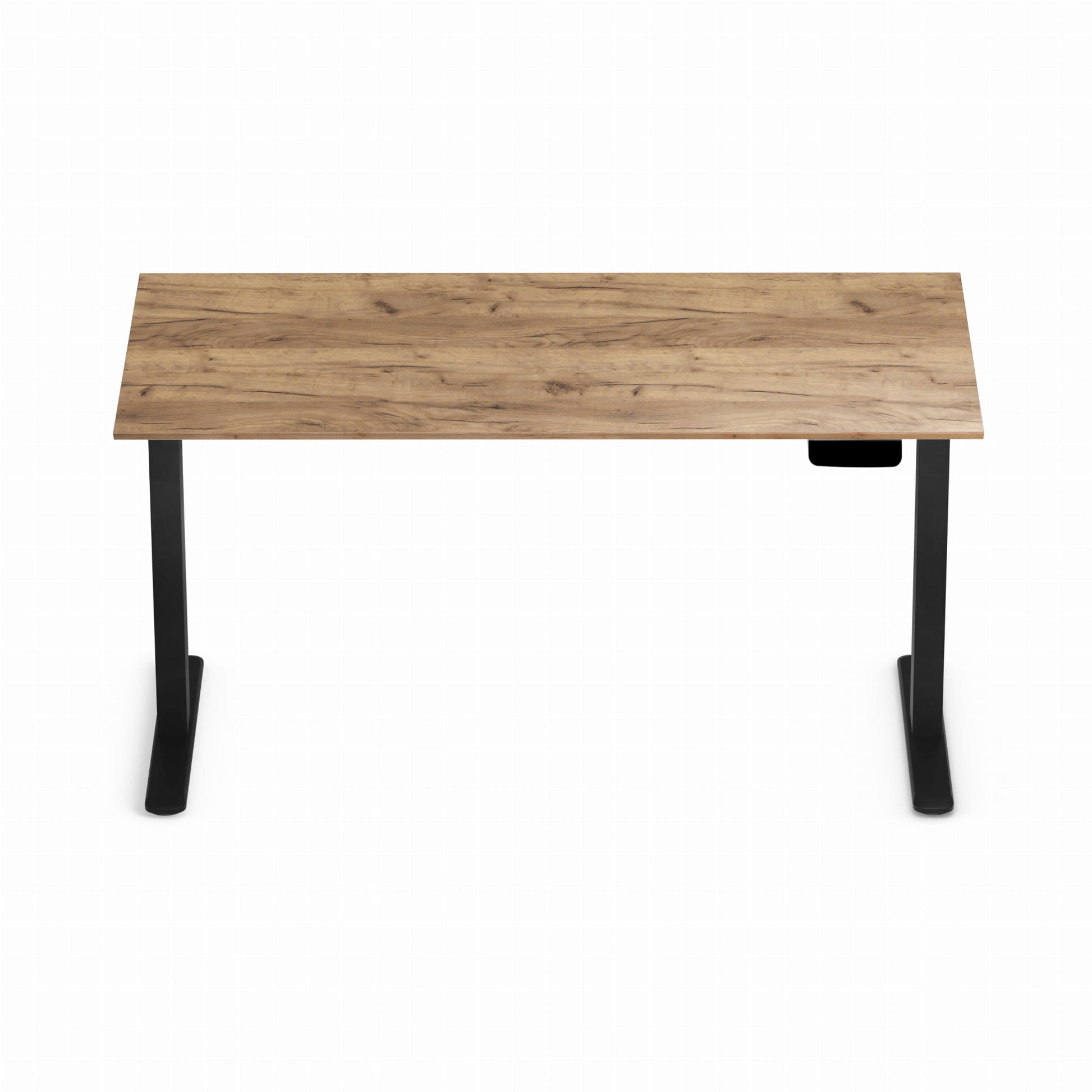 Biroja galds Conti Pro 60/140 cm melns/Kraft ozols - N1 Home