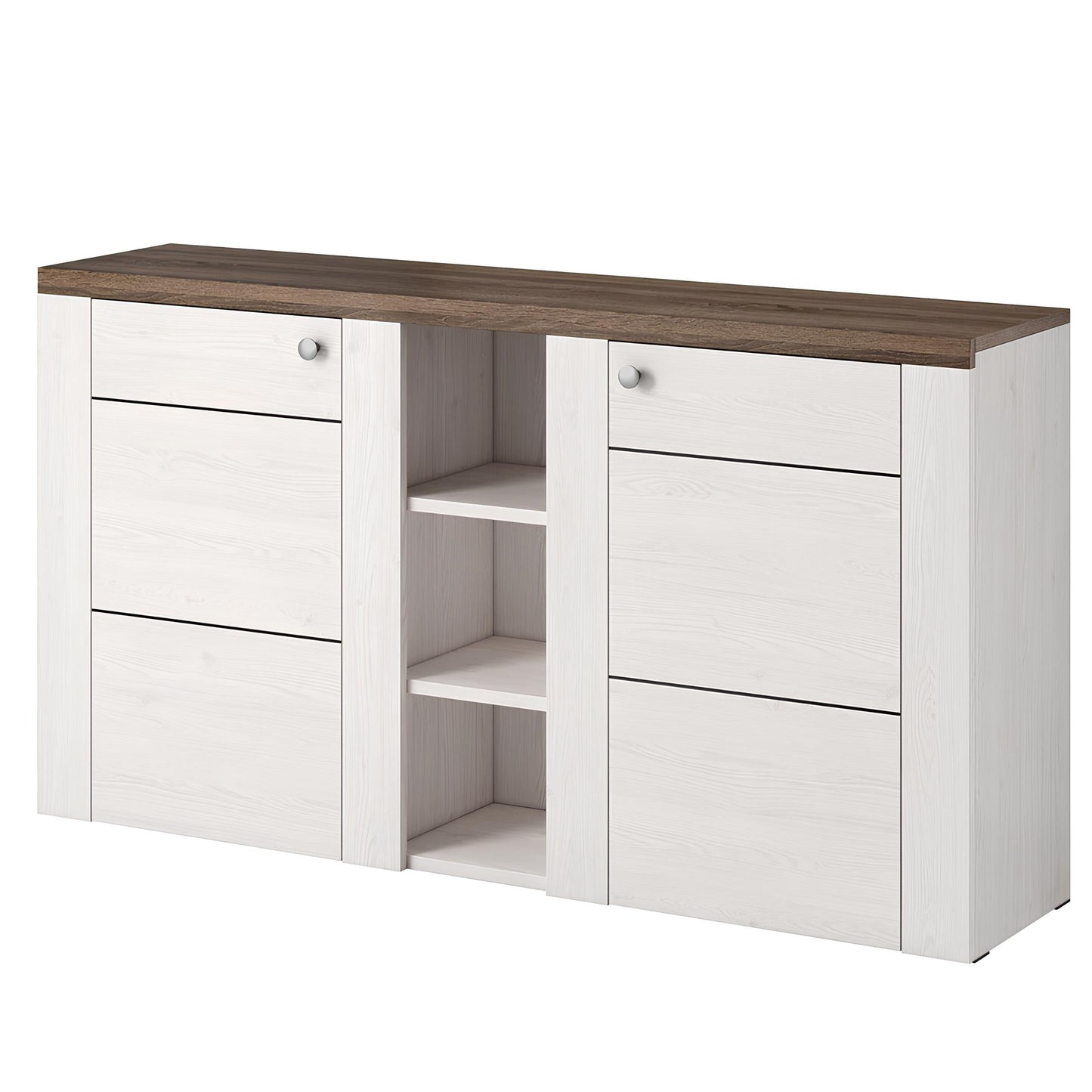 Kumode Laroš 155/85/37 cm sonoma trifele/Sibiu lapegle - N1 Home