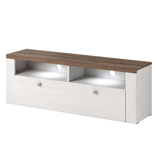 TV skapis Laroš 140/37/49 cm sonoma trifele/Sibiu lapegle - N1 Home