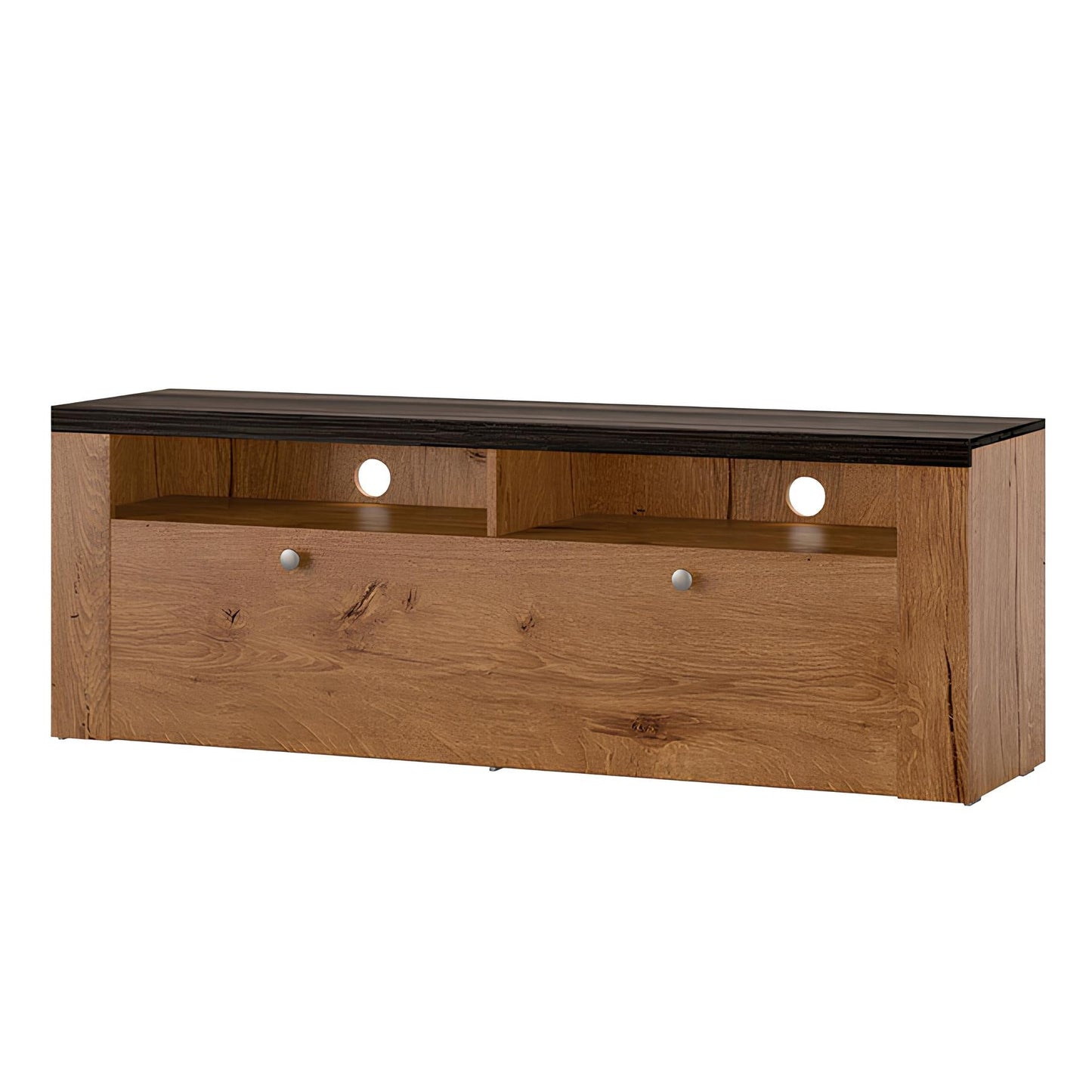 TV skapis Laroš 140/37/49 cm Lefkas ozols/pieskārienkoks - N1 Home