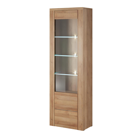 Skapis Laroš 65/206/37 cm Rivjēras gaišais ozols - N1 Home