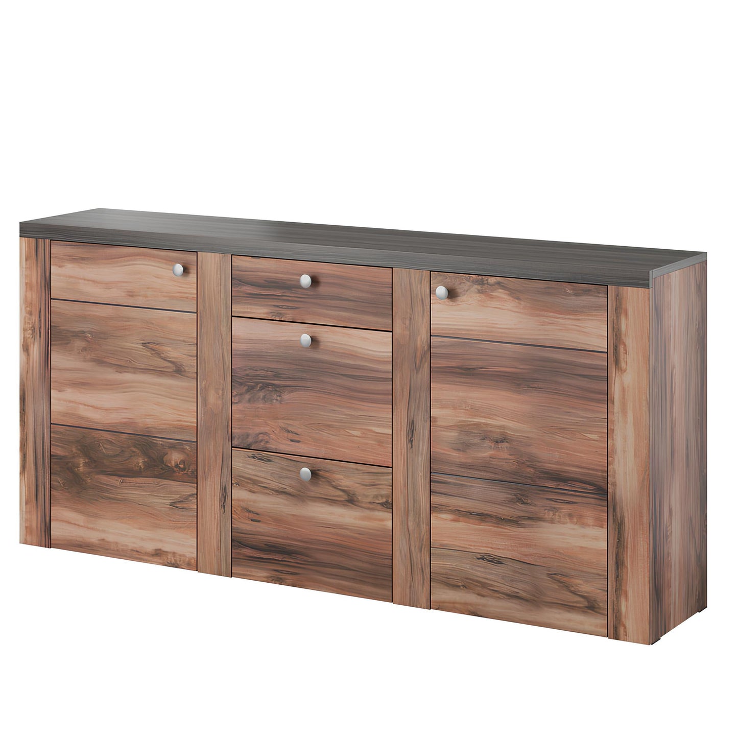 Kumode Laroš 176/85/37 cm touchwood/satīna nusbaum - N1 Home