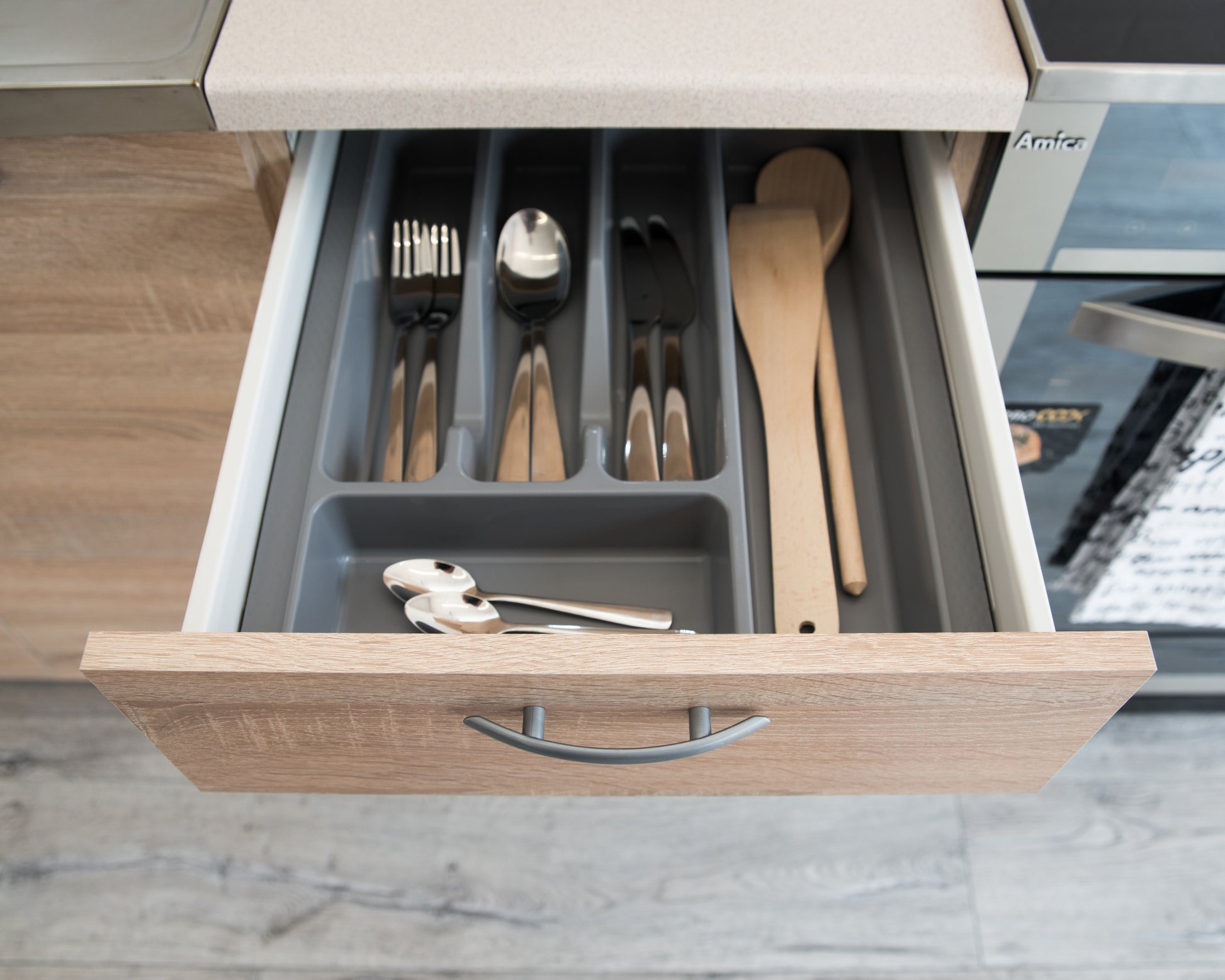 Virtuve MOKA 240 cm sonoma ozols - N1 Home