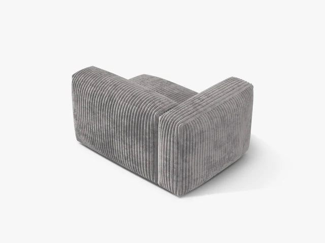 Modulārs dīvāns Martina Micadoni 106/75/120 cm Corduroy (Til86) Light grey