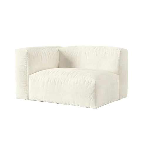 Modulārs dīvāns Martina Micadoni 106/75/120 cm Monnat Ivory