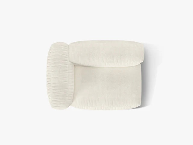 Modulārs dīvāns Martina Micadoni 106/75/120 cm Monnat Ivory