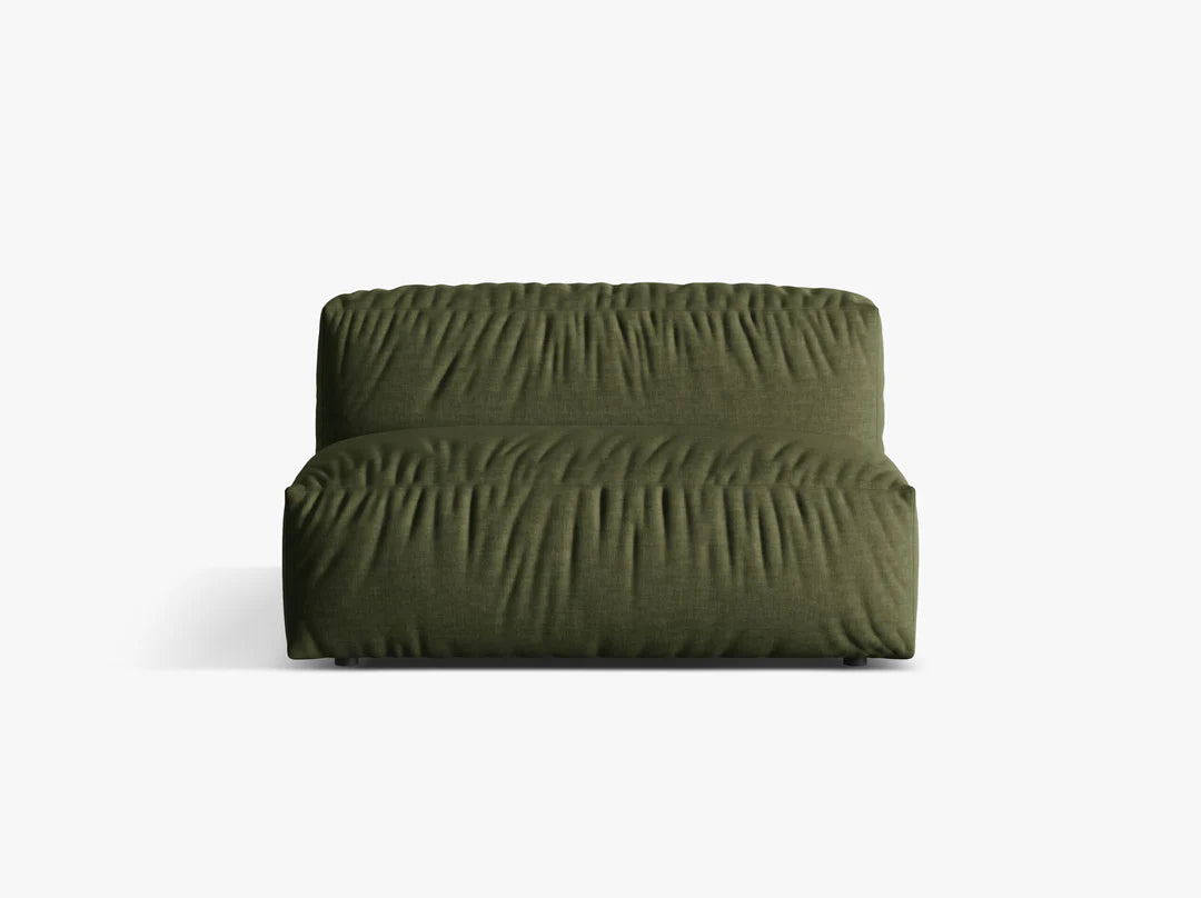 Modulārs dīvāns Martina Micadoni 106/75/132 cm Bofores Green