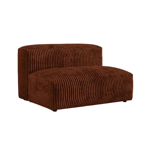 Modulārs dīvāns Martina Micadoni 106/75/132 cm Corduroy (Til52) Brick