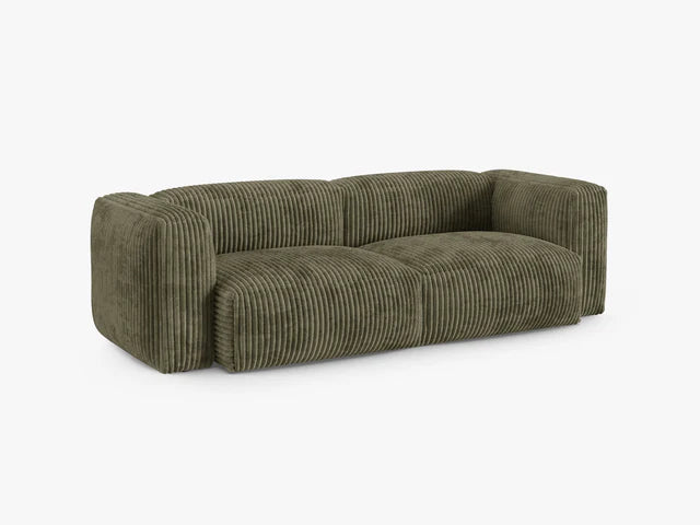 Dīvāns Martina Micadoni 106/90/240 cm Corduroy (Til37) Moss green