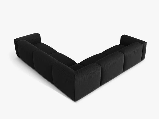 Dīvāns Martina Micadoni 316/75/316 cm Boblack Black