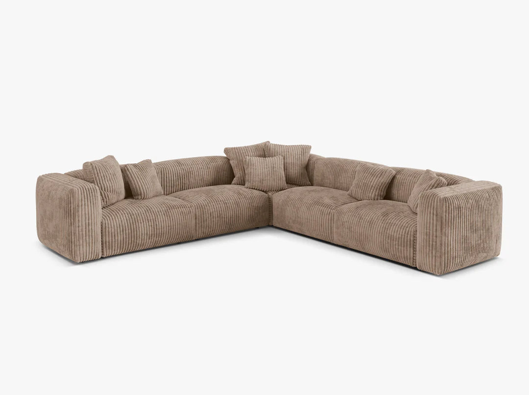 Dīvāns Martina Micadoni 316/75/316 cm Corduroy (Til17) Acorn
