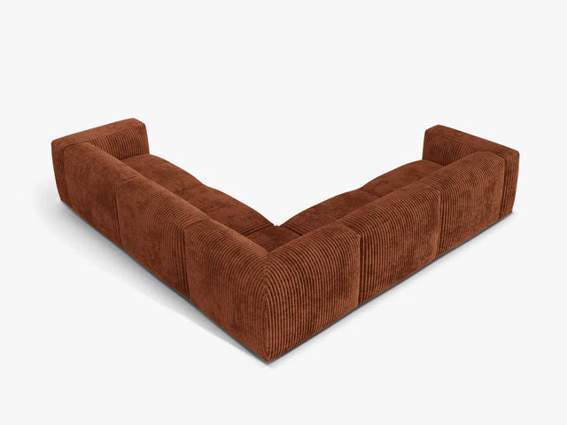 Dīvāns Martina Micadoni 316/75/316 cm Corduroy (Til52) Brick