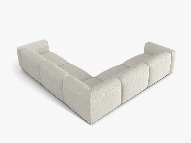 Dīvāns Martina Micadoni 316/75/316 cm Boucle Monpea Grey beige melange