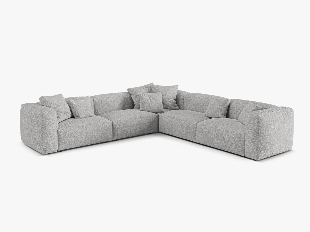 Dīvāns Martina Micadoni 316/75/316 cm Boucle Monsil Silver