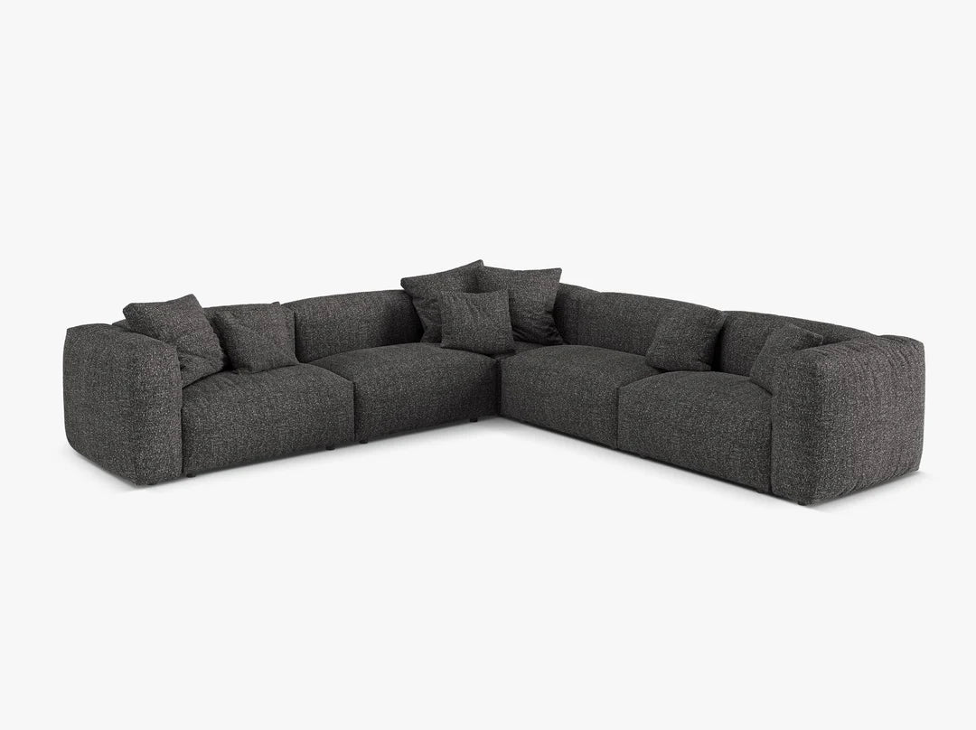 Dīvāns Martina Micadoni 316/75/316 cm Boucle Moan Anthracite