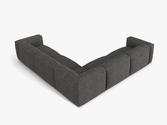 Dīvāns Martina Micadoni 316/75/316 cm Boucle Moan Anthracite
