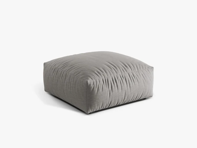 Pufs Martina Micadoni 106/44/106 cm Boligre Light grey